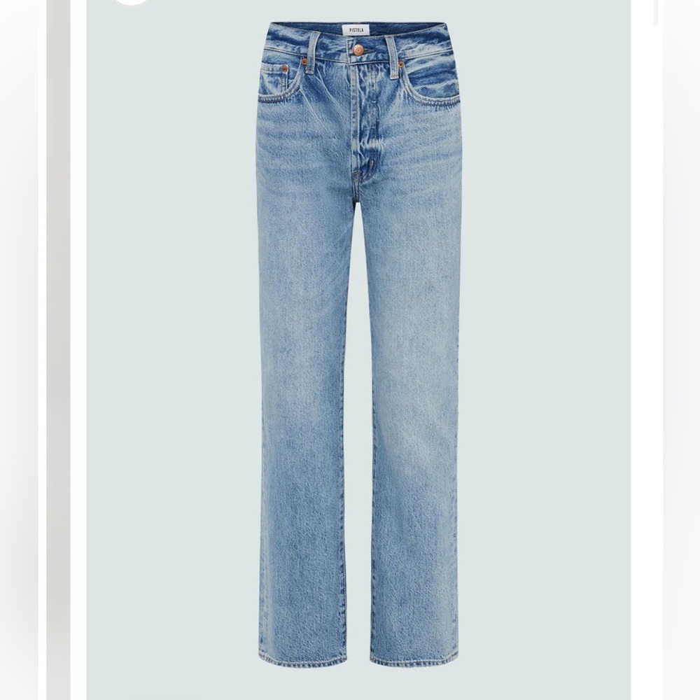 Pistola Cassie High Rise Straight Jeans